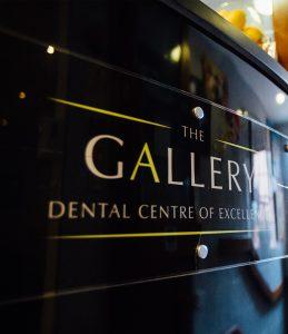 Close up of Gallery Dental plaque